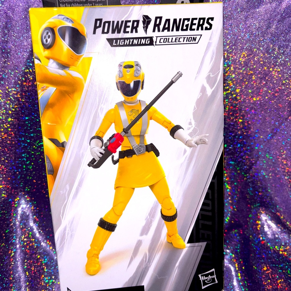 Hasbro Power Rangers Lightning Collection RPM Yellow Ranger